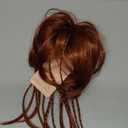 CAISHA Jumbo Scrunchie Braided Updo Wavy Messy Bun Hairpiece Blond Mix G13D