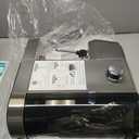 20Bar Espresso Machine, Compact Espresso Maker with Milk Frother, Stainless Steel Coffee Machine for Cappuccino&Latte, 42oz Water Tank, Visible Pressure Gauge, Home&Office, Silver