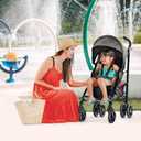 Chicco Liteway Stroller, Compact Fold Baby Stroller with Canopy, Lightweight Aluminum Frame Umbrella Stroller, for Use with Babies and Toddlers up to 40 lbs, Arctic/Blue