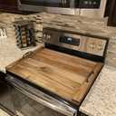 GASHELL Noodle Board Stove Cover with Handles for Electric, Gas Stove Top (Acacia Wood), 29.5"L x 22"W