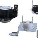DLE1501W DLEX5101W DLEX8100V DLEX3470V Dryer Thermal Fuse Thermostat Kit | DLEX8000W DLE1101W DLE4870W DLE4801W DLEX2501W DLEY1201W DLEX5680W DLEX6001V; For LG dryers.