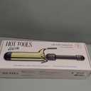 HOT Tools 24K Gold Professional 2" Extended Barrel Curling Iron with Clamp for Loose Curls - 24K Gold Technology for Long-Lasting Results & Longer Barrel for Easy Styling
