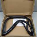 Upgraded WR14X36194 Refrigerator Freezer Door Gasket Compatible with GE Fridge Door Seal Replacement Part WR14X10376 WR14X10370 WR14X31558-34.25" x 23.23" Black