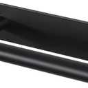 Alise Bath Towel Bars, 8 Inch Towel Hanger Towel Racks for Bathroom, SUS304 Stainless Steel Hand Towel Holder, Wall Mount with Self-Adhesive or Drilling, Matte Black