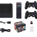 G11 Pro Game Box 4K HD TV Game Stick Video Game Console 256G Built in 60000+ Retro Games Portable Game Player Wireless Gamepad (256G 60000+Games)