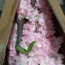 Faux Pink Cherry Blossom Tree 6ft(72in)Tall Artificial Plant Indoor Decor, Color: Cherry Blossom(pink 9)