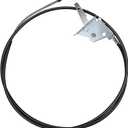 946-05145 Throttle/Choke Cable for Cub Cadet RZT-L42 MTD/Troy-Bilt Mustang 42 46 50 54 Columbia RZT-46 ZT-S46 ZT-L50 Craftsman Z6000 Z6400 Z6600 Z6900 Snapper SZ2454 Long 57'' Replace746-05145