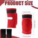 2 Pairs Muay Thai Elbow Pads for Muay Thai Kick Boxing Wrestling Basketball Adjustable Elbow Protector Avoid Abrasions Bruises Sprains During Training to Ensure Sports Safety for Man