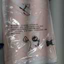 Surblue Hanging Closet Storage Bag Collapsible 3-Shelf Washable Oxford Fabric with 2 Hooks (XL 17.71*11.81*20in, Pink)