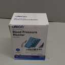 Blood Pressure Monitor Upper Arm Large LED Backlit Screen 1000 Sets Memory Automatic Digital BP Machine Adjustable BP Cuff 4 Batteries