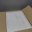 Creative Deco Large White Wooden Box Storage with Hinged Lid | 15.8x11.8x9.44in (+-0.5) | Keepsake Gift Box Storage Document | Wood Chest Trunk PRODUCT NOT INTENDED FOR 15 YEARS OR BELOW