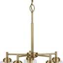 Kichler Winslow 5-Light Chandelier, Natural Brass, 16.25"