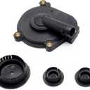 PCV Valves Crankcase Breather Oil Separator Cover and Camshaft Expansion Plug Compatible with Mercedes ML350 GL450 GLK350 Replace Part Number 2720100631 0009985690 0009986590