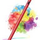Active Stylus Pens for Touch Screens, Active Pencil Smart Digital Pens Fine Point Stylist Pen Compatible with iPhone iPad (red)