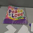 10 Pieces Two Groovy Party Decorations Groovy Retro Hippie Boho Party Honeycomb Centerpieces Table Toppers Double Sided Rainbow Daisy Flower Decorations for Girls Star Groovy Daisy Birthday Baby Shower Party Supplies