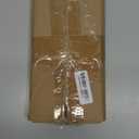 uxcell Acrylic Clear Display Case Box Dustproof Protection Showcase Cube Collectibles Show Box 3.9x3.9x11.8inch
