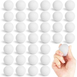 Hooqict Mini Foam Golf Stress Ball 25 Pack Small Sports Squeeze Ball Stress Relief Toy for Kids Adults Golf Party Gift Classroom Goodie Bag Stuffers School Carnival Prize