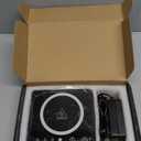 Mug Warmer Cordless 180 Min Battery Life - 10000mAh Portable Charger, Wireless Coffee Cup Warmer for Desk, 3 Temp Settings, Smart Candle Heat Plate for Home, Office, Travel, Camping & Gifts for Men