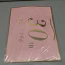 3 x Eaureum 30th Birthday Gift Bag for Women, 13" Pink Gold 30th Birthday Gift Bag Party Decorations for 30 years old Women Friends Lover