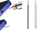 Damaged Screw Removal for Cell Phone, Broken Screw Extractor Set,2 Tungsten Steel Drill Bits(2.35mm) for Removing Stripped & Damaged Screws from Cell Phone, Laptops, Electronics, DIY Repair Tool Kit