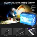 Blukar LED Headlamp Rechargeable,2000L High Lumen Super Bright Dimmable Headlight Flashlight with Motion Sensor- 8 Modes,Spotlight&Floodlight,IPX5 Waterproof for Camping,Hiking,Running,Fishing -2 Pack (Black)