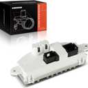 A-Premium HVAC Blower Motor Resistor Compatible with Mercedes-Benz Vehicles - GL350, GL450, GL550, GL63 AMG, GLE300d, GLE350, GLE350d, GLE400, GLE43 AMG, GLE450 AMG, GLE450 AMG, GLE550e, ML250, ML550