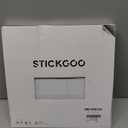 STICKGOO White Peel and Stick Subway Tile, Stick on Backsplash Tiles for Kitchen and Bathroom, Flexible Vinyl Wall Tile, Easy DIY Installation