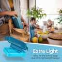 My Vesperbox  Lite - Bento Box Kinder - Lunchbox - extrem robust  Brotdose  Brotbox ideal fr Kindergarten und Schule (Blau) (Lite - Blue - 23x17,5x5cm)