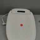 Electric Bidet Toilet Seat Elongated with Heated Seat, Warm Air Dryer, Endless Warm Water, Oscillating and Pulsating Spray Wash, Stainless Steel Self-Clean Nozzle, Sense Seat (Dual Temperature Display 2)