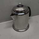 Farberware 47053 Classic Stainless Steel Yosemite 12-Cup Coffee Percolator, 12 Cup Coffee Maker, Silver