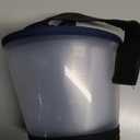 Elevated Inflatable Dog Cone Collar to Stop Licking, Dog Donut Collar After Surgery, Soft Pet Cone Alternative for Small Medium Large Dogs (L(Neck 12"-16"), Navy)