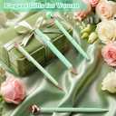 BESARME 4 Pcs Green Pens for Women, Mother's Day Gifts Green Gifts for Girls Fancy Pen Glitter Diamond Pens Black Ink Cute Pen for School Wedding Office Supplies