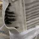 JONATHAN Y Khalil Modern Berber Stripe Cream/Black Indoor Area Rug, 12x18, Contemporary, Bohemian, Easy-Cleaning for Living Room, Bedroom, Kitchen, Pet Friendly, Non-Shedding (MOH207A-18)