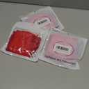 PERAMBRY Women's Lace Stretch Sexy Thong Bikini Panties Bow Tie Breathable Fashionable (Red-0200, XXX-Large) 3pack