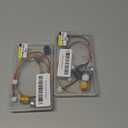 2 x The Lord of the Tools 6pcs B50K Ohm Single Linear Potentiometer XH2.54-3 PIN Connection Wire and Triple Color Knob Cap for WH148 Type Variable Potentiometer Capacitor Resistor