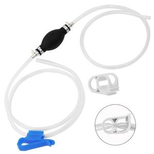 FUELIO Gas Siphon Pump FUELIO - Hand Siphon Pump for Gasoline Transfer - Manual Siphon Pump For Water- Fuel Siphon Pump for Gasoline- Gas Siphon Hose Included