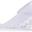 TAROSE Weather Stripping, 33 Feet, Transparent, 45MM, Silicone, Door Seal, Window Seal (Lucent)