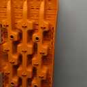 Off-Road Traction Boards, Recovery Boards for 4WD Mud,Sand,Snow,Rock Tracks.4X4 Pair Recovery Tracks Tire Traction Mats with 2 Straps&Storage Bag for RV Truck Jeep SUV, Orange