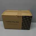 50"x50" Premium Baby Play Mat, Memory Foam with Wipe-Clean Leather Cover, Non-Slip & Machine Washable Floor Mat for Tummy Time, Crawling and Family Bonding Time, Grey