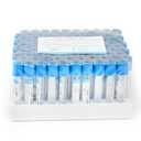 Vacutainer Blood Collection Tubes 5ml PT Tube Vacuum Collecting Lab Tube for Lab Test Tubes Pet Animals Veterinary 100 Pcs Wrap Packaging