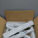 Mini Split Ground Stand, Adjustable Anti-Vibration Mini Split Stand w/ 400LBS Load Capacity, Heavy Duty AC Stand for 9,000-12,000 BTU Ductless Mini Split Air Conditioner Heat Pump