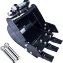 12"/300mm Narrow Digging Duty Attachment Fits 0.8T-2Ton Mini Excavator