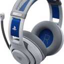 Turtle Beach Atlas 200 Wired Gaming Headset Officially Licensed for PlayStation, PS5, PS4, 50mm Nanoclear Drivers, Flip-to-Mute Mic, Memory Foam Cushions, Floating Headband - White