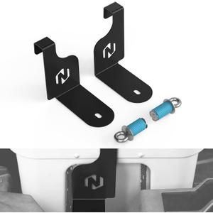 NICECNC Cooler Mounts for Yeti 35 Cooler Compatible with Polaris RZR XP 1000 EPS 2015-2021 RZR XP 4 1000 EPS 2015-2021, Black