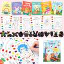 Easter Reusable Water Coloring Book for Toddlers, 24 Pack Water Doodle Books Party Favors for Kids, Mess Free Water Painting Magic Paint Book, Easter Basket Stuffers, Educational Learning Gifts Toys