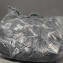 ONASAR Area Rugs for Bedroom Living Room, 4x6 Fluffy Grey and White Floor Rug, Shaggy Geometric Soft Plush Fuzzy Carpet for Nursery Teen Playroom Dorm Office Home Decor Aesthetic