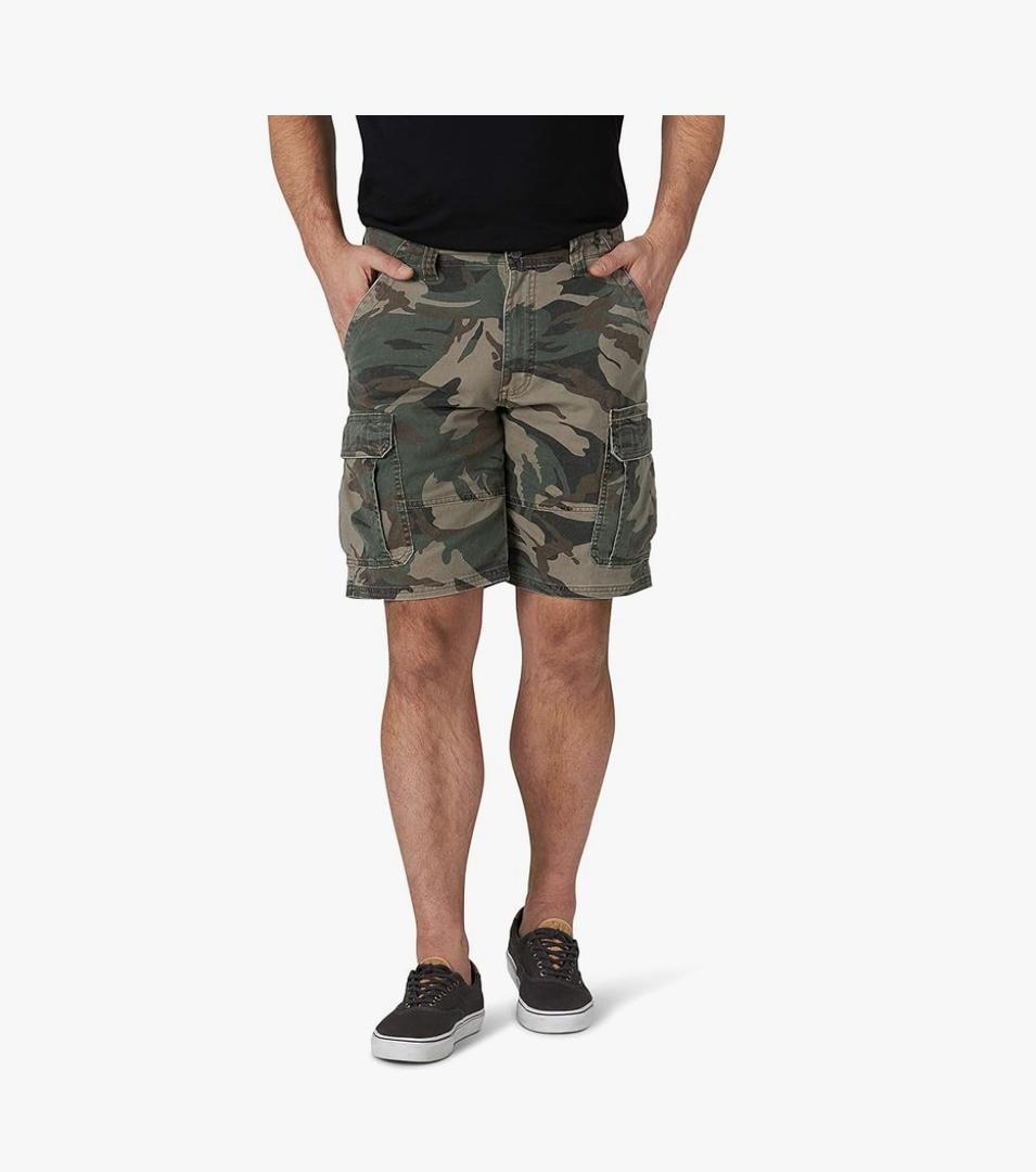 Wrangler Authentics Men's Classic Cargo Stretch Short, Size 36