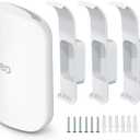 EERO Max 7 Wall Mount, Wall Brackets ABS Router Holder Compatible with eero Max 7 Extender Space Saving (3 Pack)
