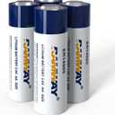 KBT 4Pack 3.6V ER14505 Lithium Li-SOCL Battery, 2700mAh High Capacity AA Size Non-Rechargeable Battery for Sensor Water Electricity Meter Gas PLC Facility Equipment Spare Battery