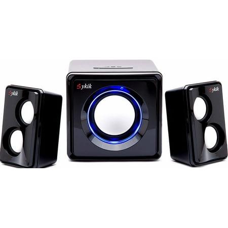 Sykik Sound SP0232BT, Powerful 2.1 Bluetooth speaker system. 5' subwoofer